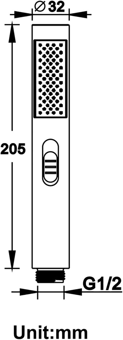 High-Pressure Handheld Shower Head