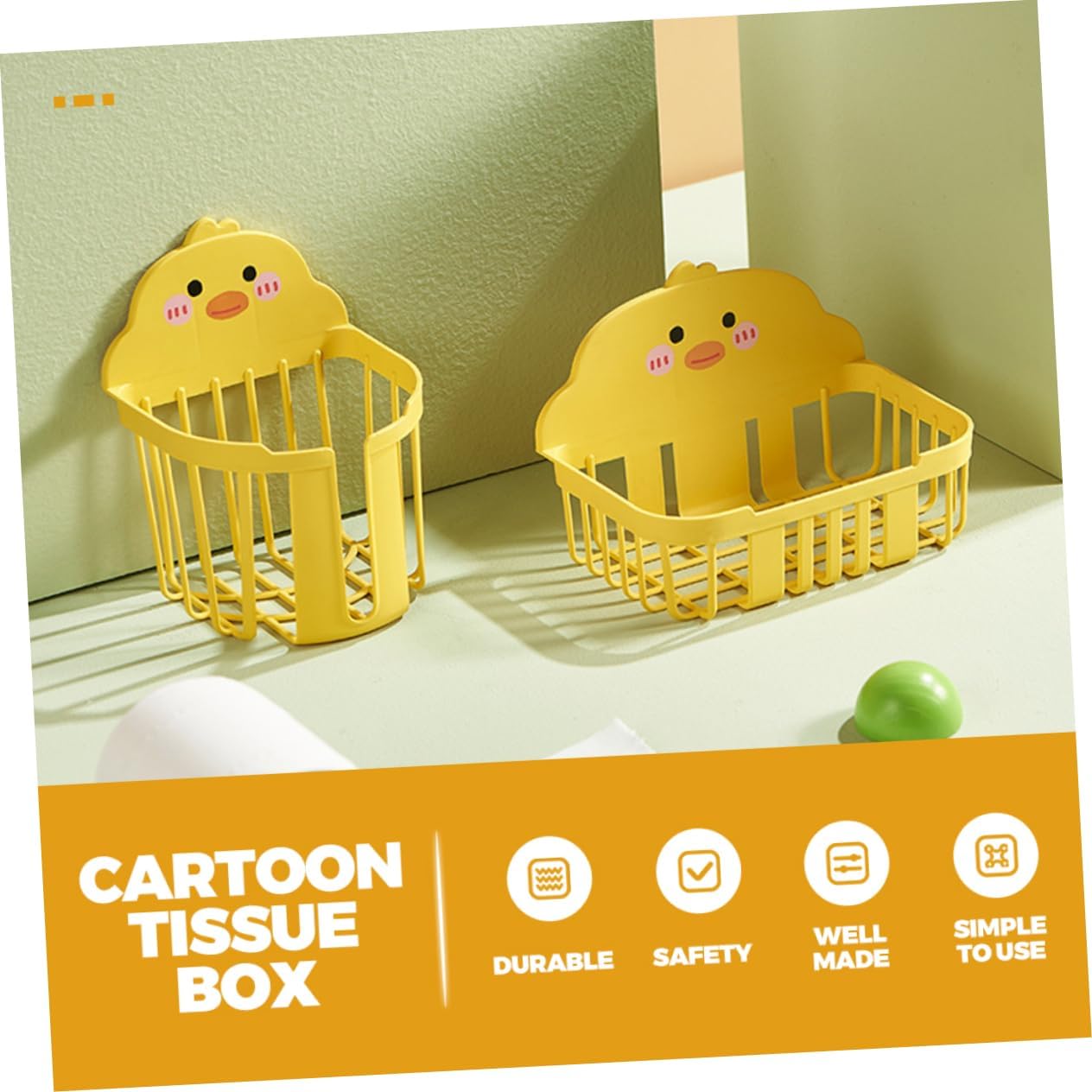 Space-Saving Punch Toilet Paper Holder