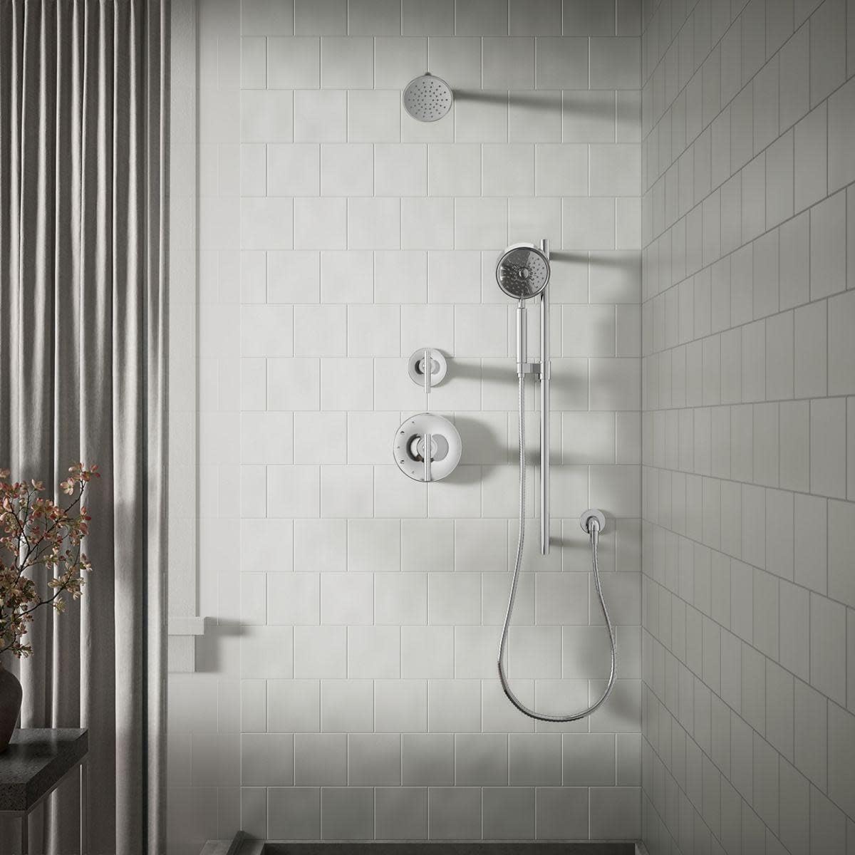 Kohler Bellera 25 GPM Single Function Shower Head Polished Chrome