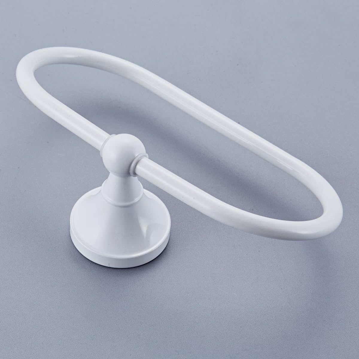 LIOOBO White Wall Mounted Towel Holder