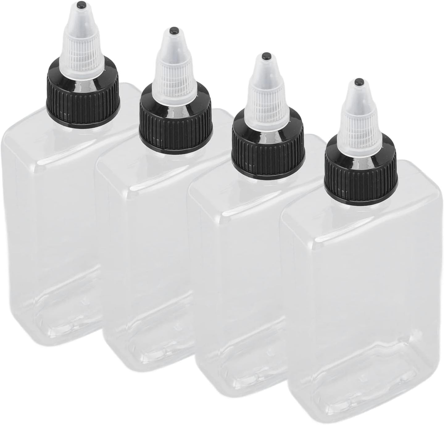 Cyrank 4 Pcs 100ML Twist Top Oil Dispenser Bottles for Camping Kitchen