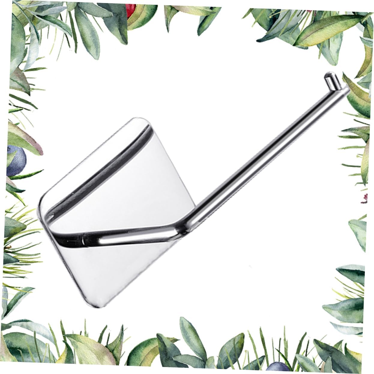 STOBOK Stainless Steel Roll Holder