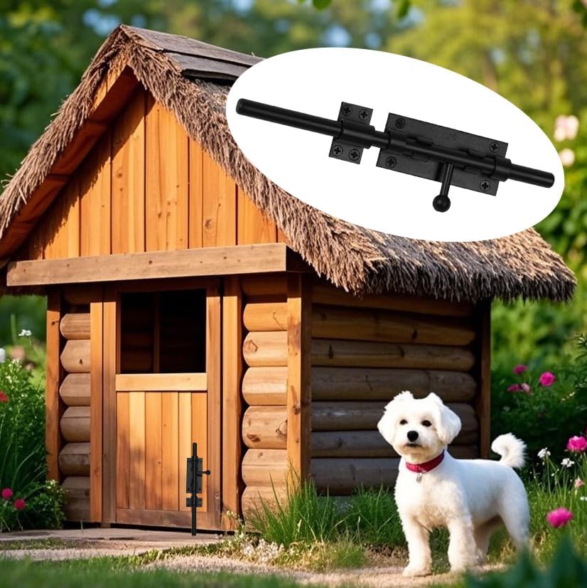 Barrel Bolt Latch Outdoor Gate Hardware