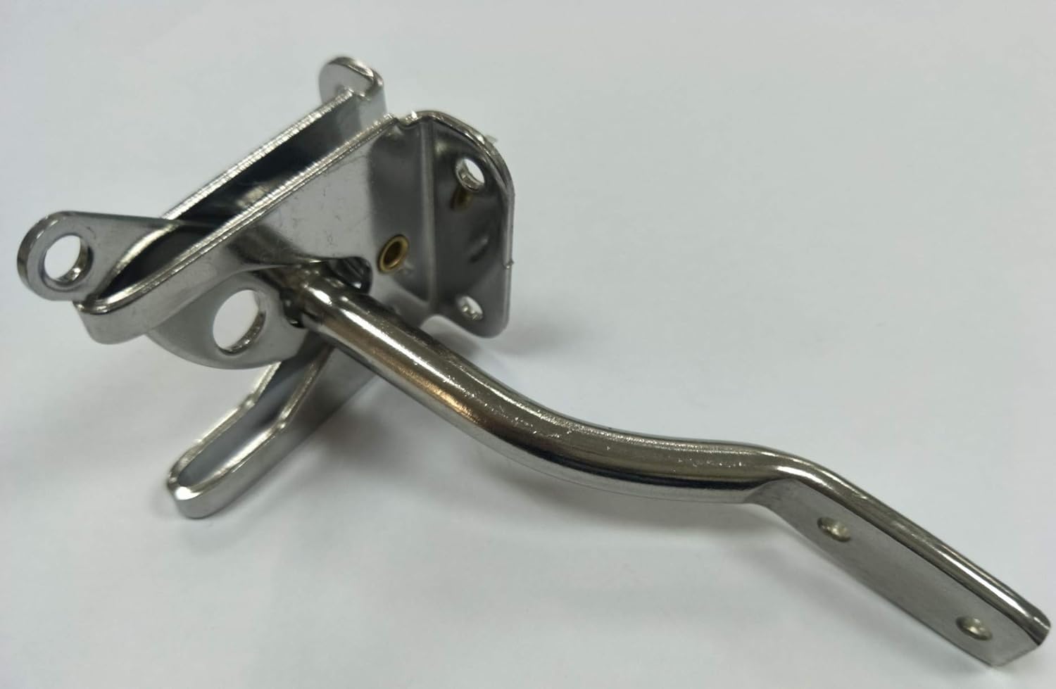 QCAA Self-Locking Gate Latch Pack of 2 304 Stainless Steel