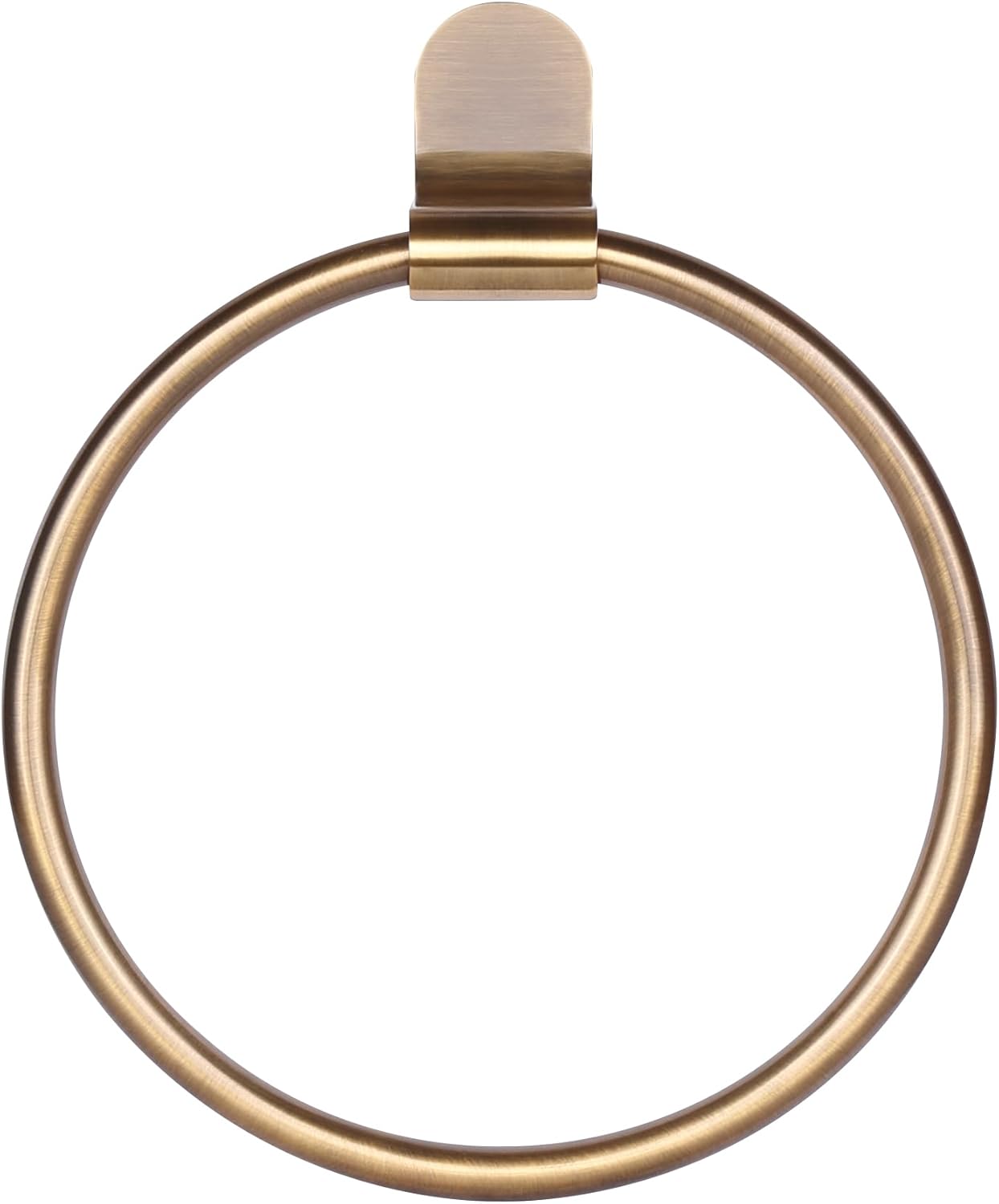 Canarm Lyla Gold Towel Ring - Elegant Bathroom Hardware