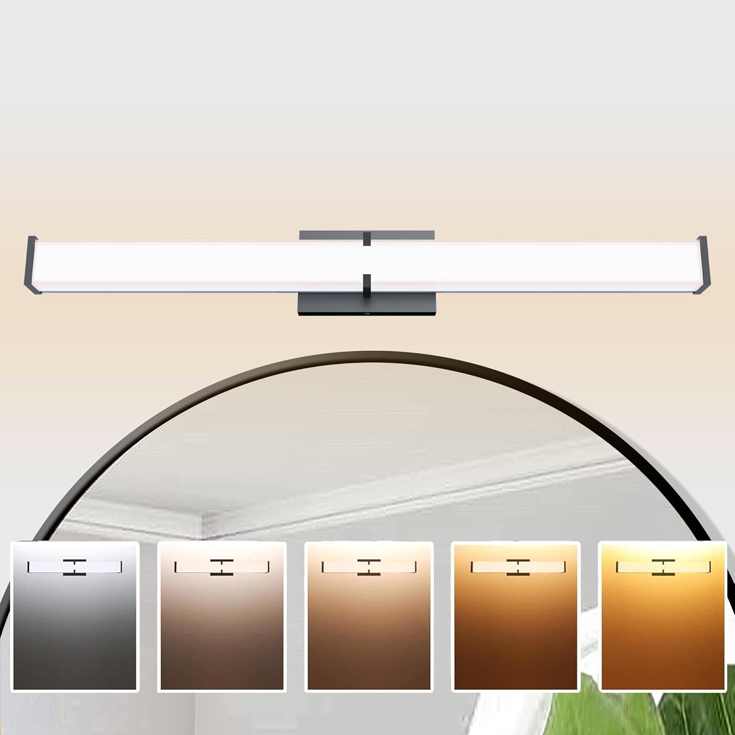NOVELUX 248 Inch Dimmable Bathroom Vanity Light