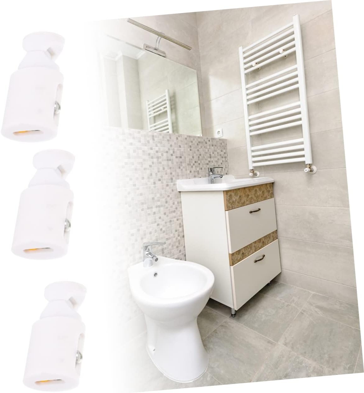 ABOOFAN 3pcs Radiator Hook Holder Bathroom Towel Racks