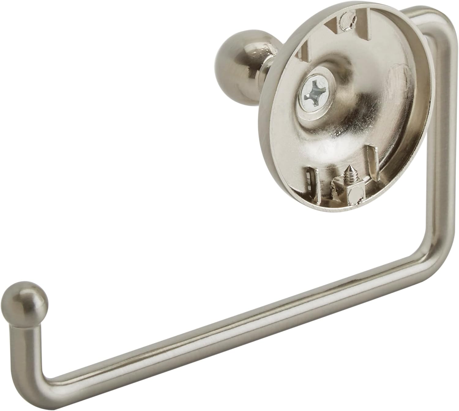 Amerock Wall Mounted Brushed Nickel Toilet Paper Holder Bathroom Tissue Holder