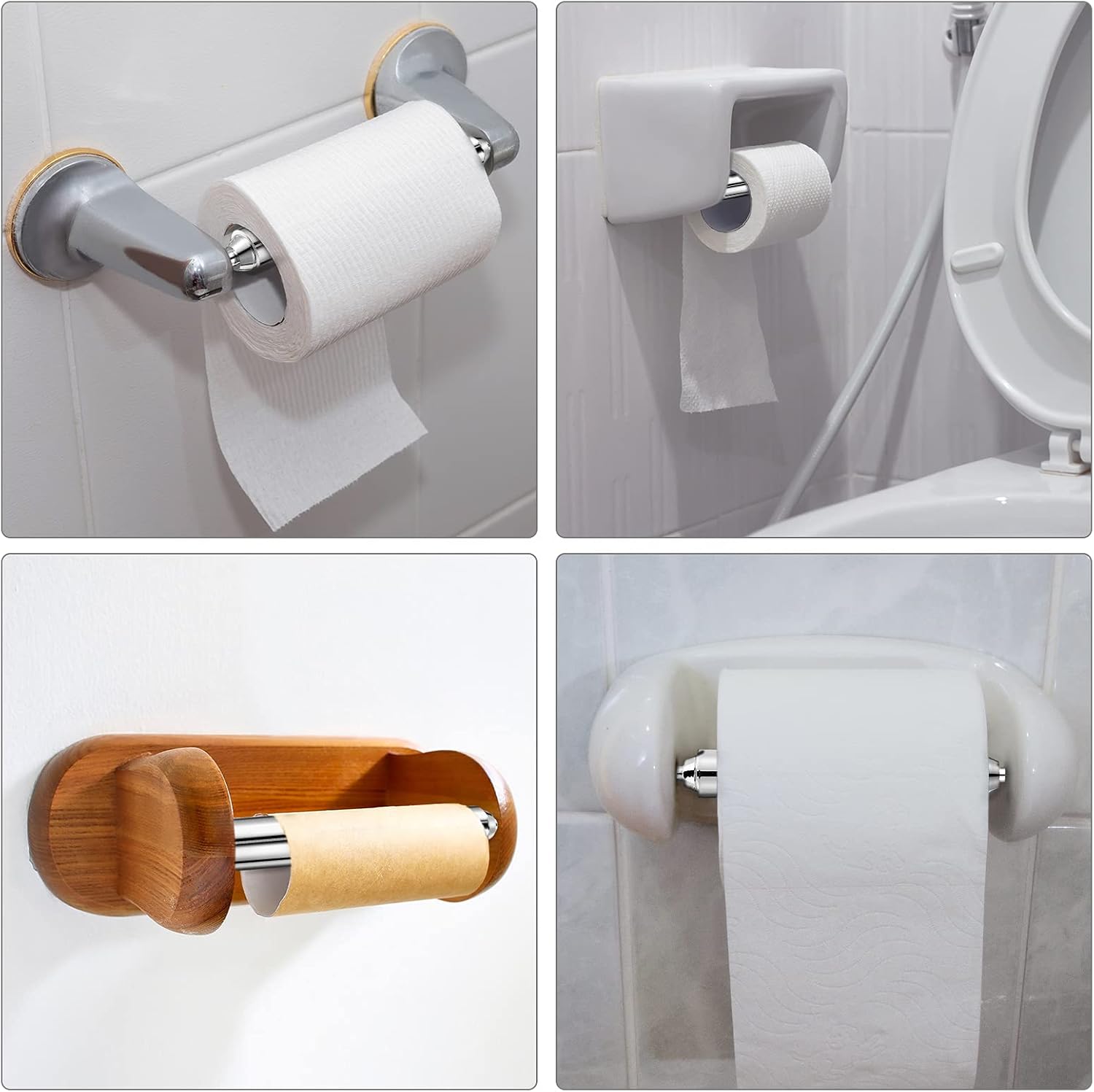 Bathroom Essential - Chrome TPM Holder