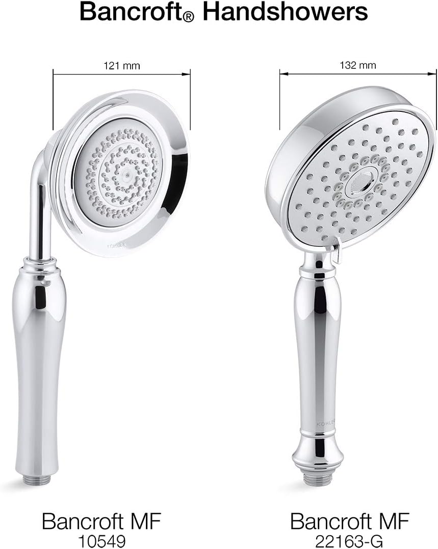 KOHLER 22163-SN 3-Spray Handshower