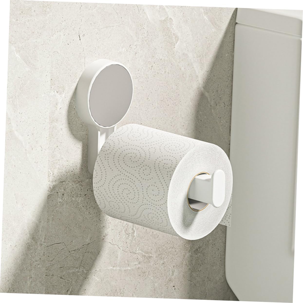 Space-Saving Wall-Mount Toilet Paper Dispenser UKCOCO