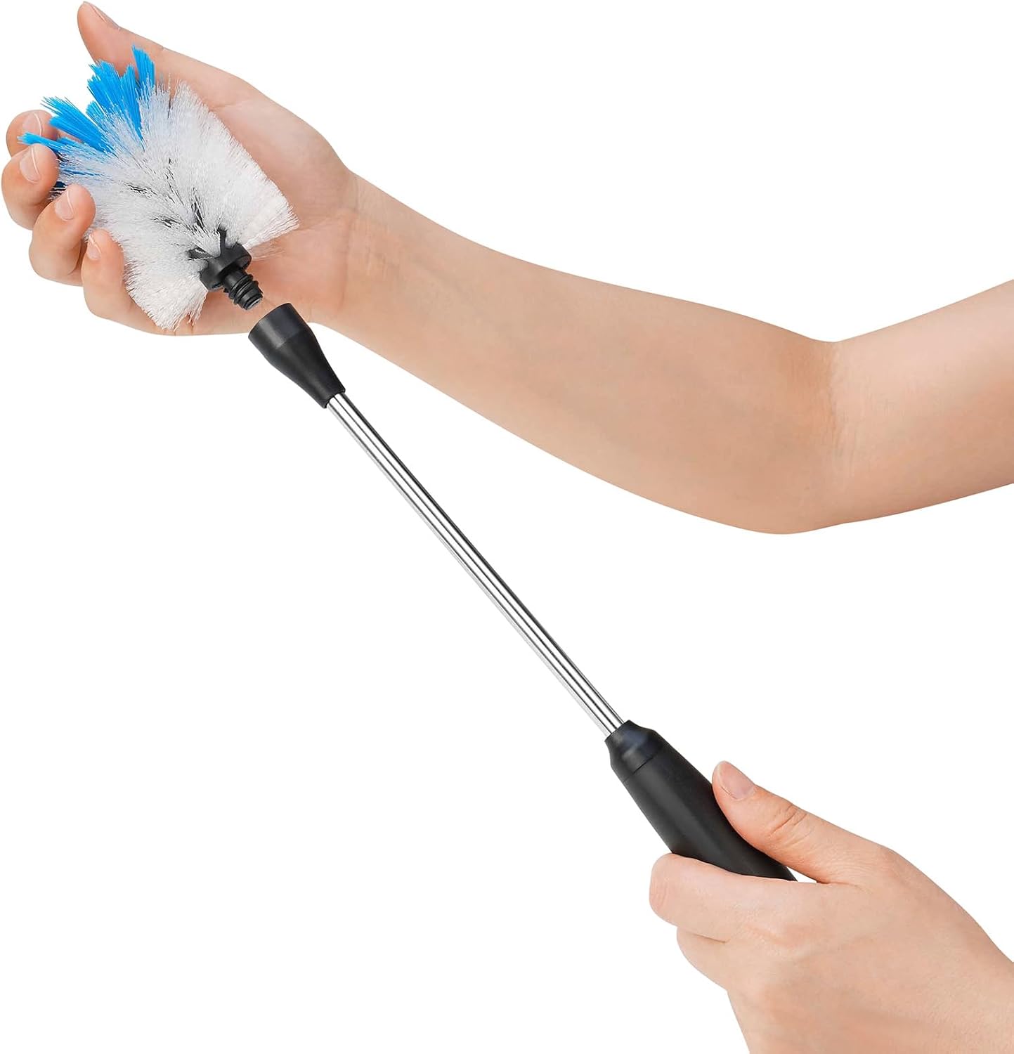 MOSOLAN 2 Pack Stainless Steel Bottle Brush