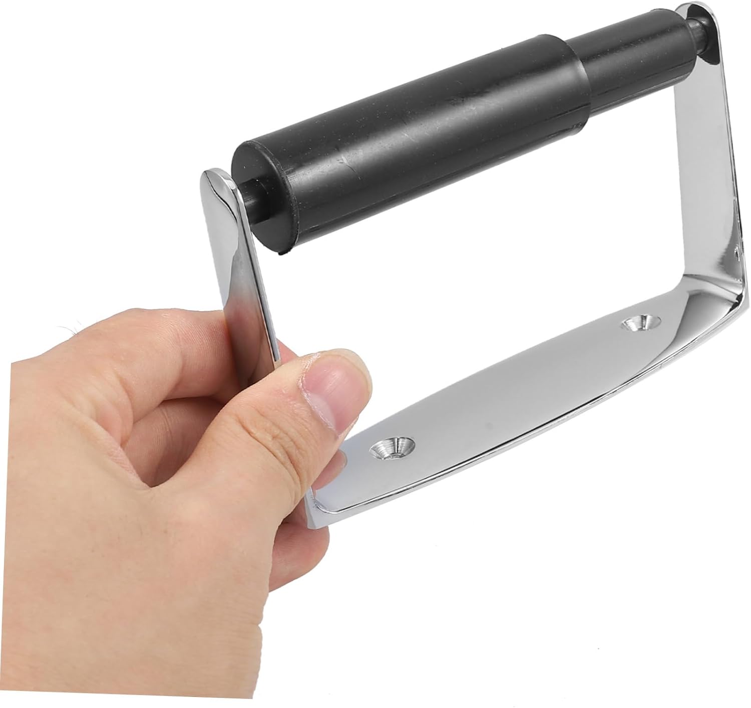 Jojofuny Wall Mounted Toilet Paper Holder with Phone Storage