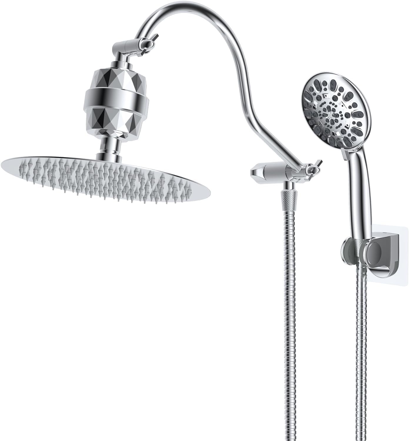 High-Pressure Rainbow Shower Head