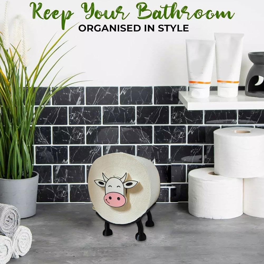 Funny Cow Toilet Paper Holder Add Some Fun to Your Bathroom