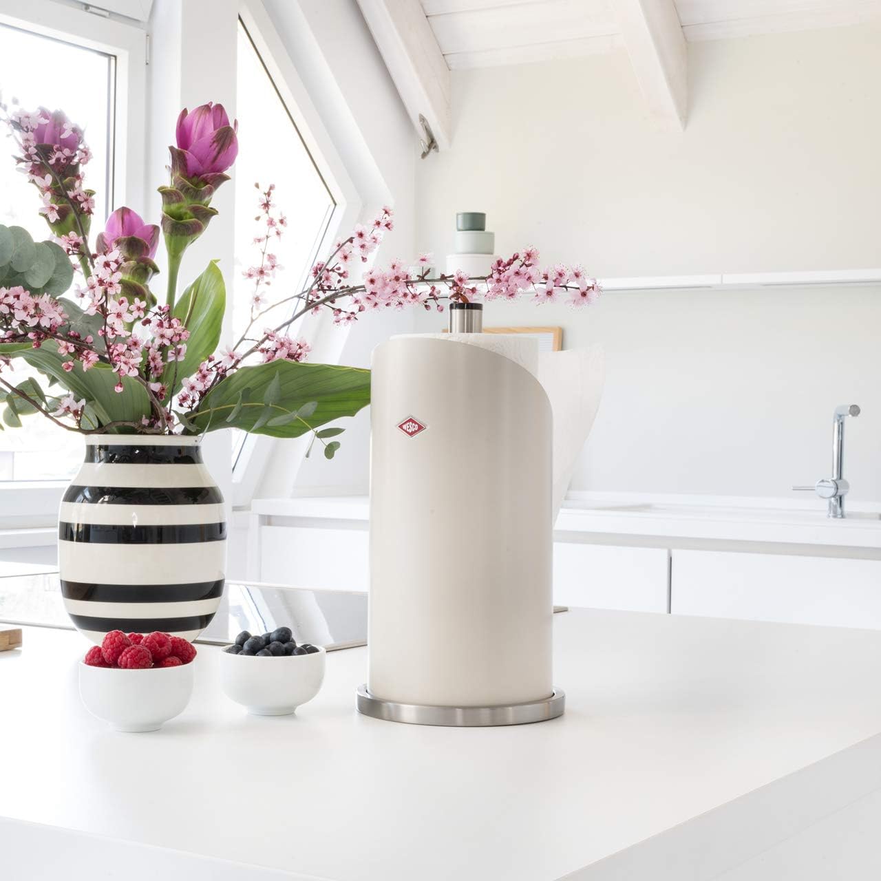 Wesco - German Designed Steel Paper Towel and Toilet Paper Holder