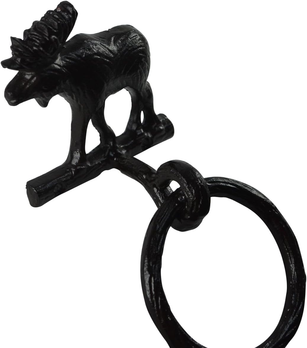PKD Treasure Gurus Moose Wall Mount Towel Ring Holder