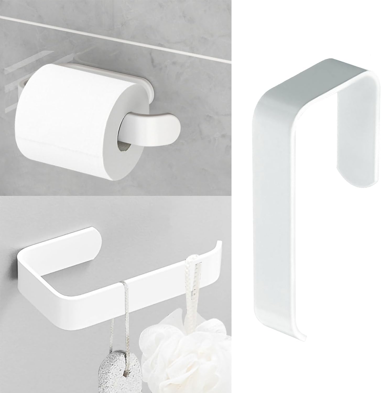 Tostyles Space Aluminum Toiletpaper Holder for Kitchens Bathrooms Toilets
