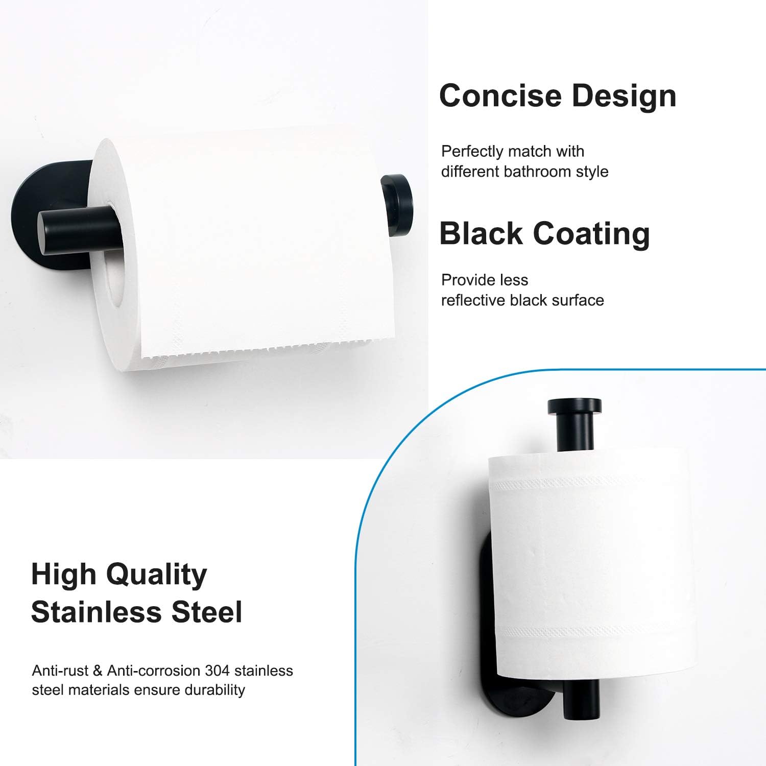 HouseAid Self-Adhesive Toilet Paper Holder