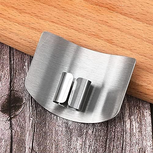 JK-GMTE Finger Guards for Cutting 2 Pcs Stainless Steel Knife Protector