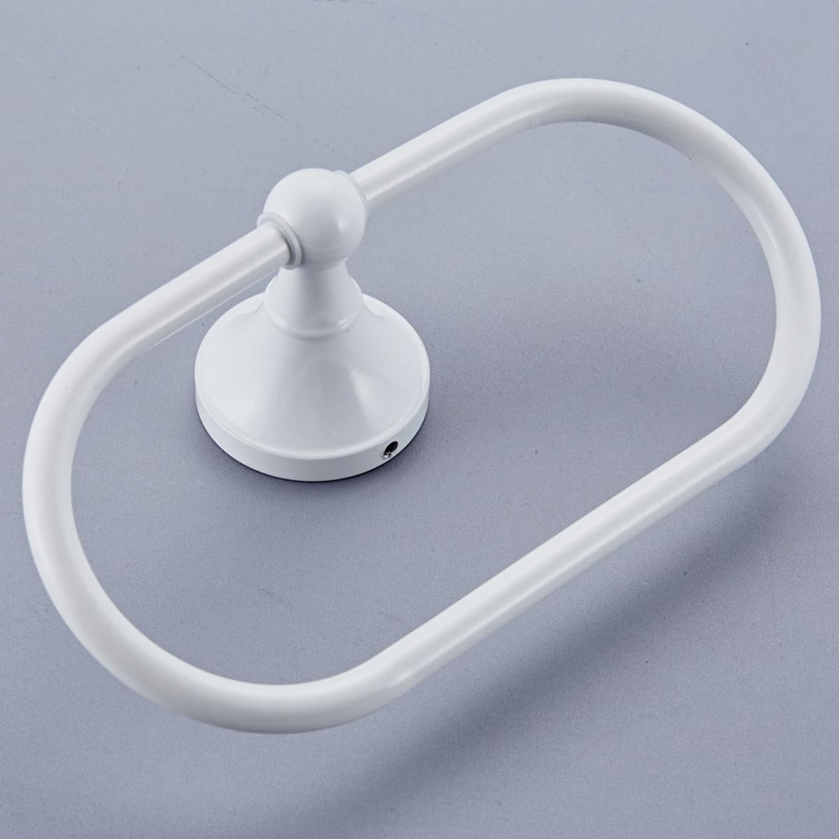 LIOOBO White Wall Mounted Towel Holder