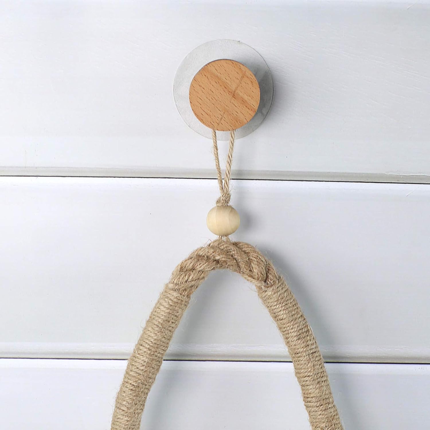 Poitemsic Jute Rope Toilet Paper Holder