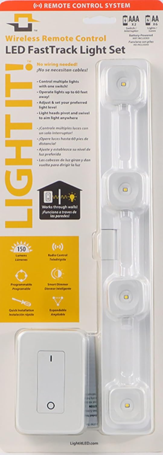 LIGHT IT by Fulcrum Wireless LED Under-Cabinet Light Set 1