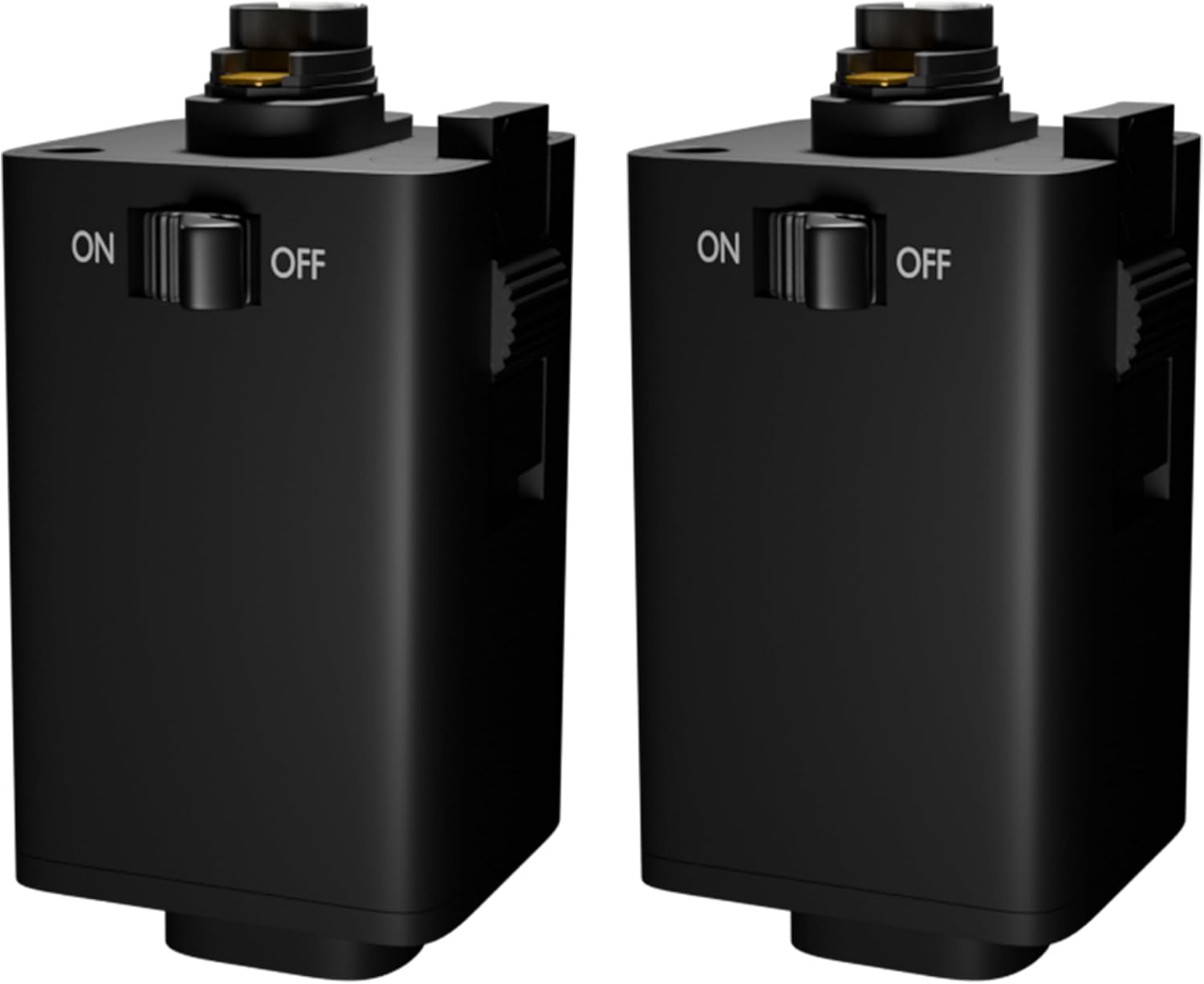 OHLECTRIC Pendant Track Adapter - Black Pack of 2