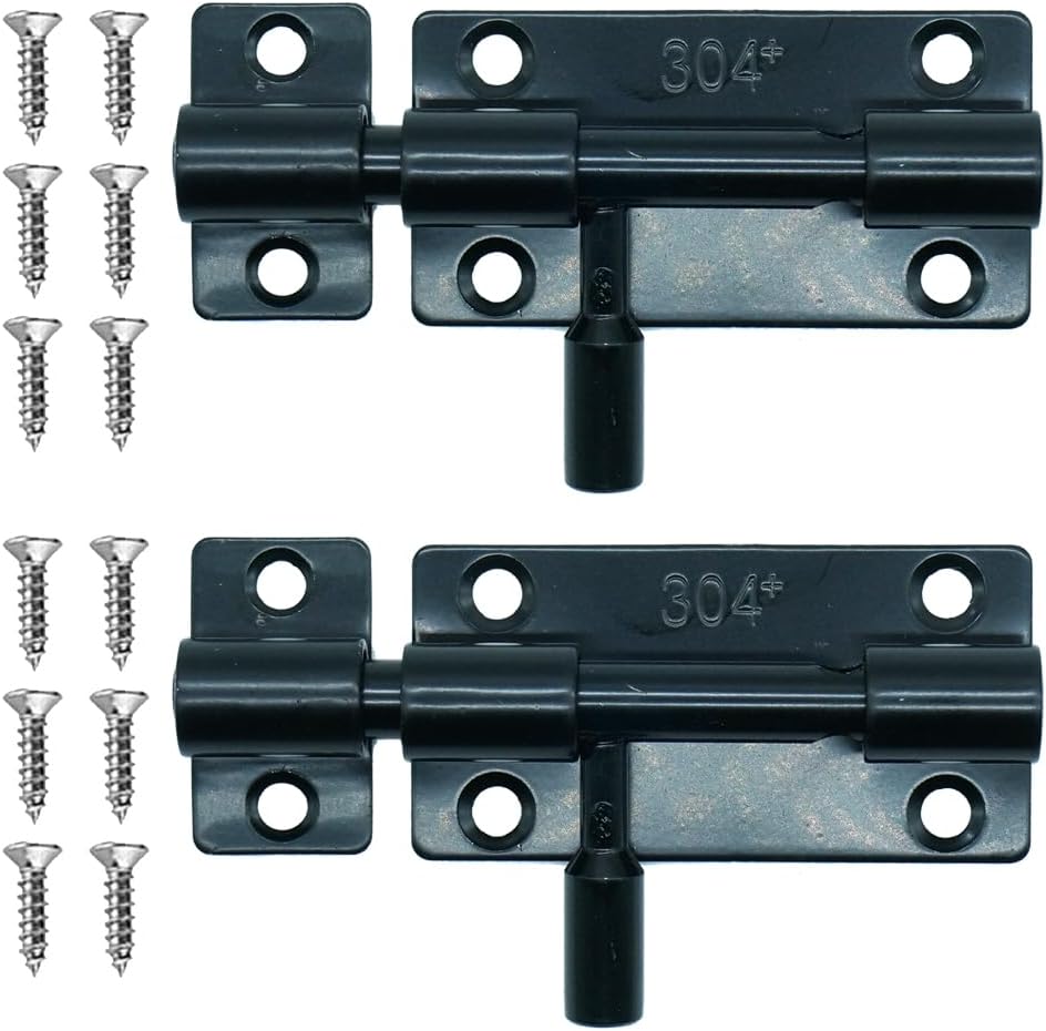 Secure Door Locks 2Pcs