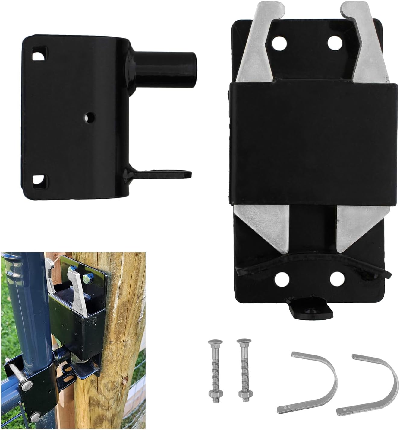 Evylnorrs 2-Way Gate Latch
