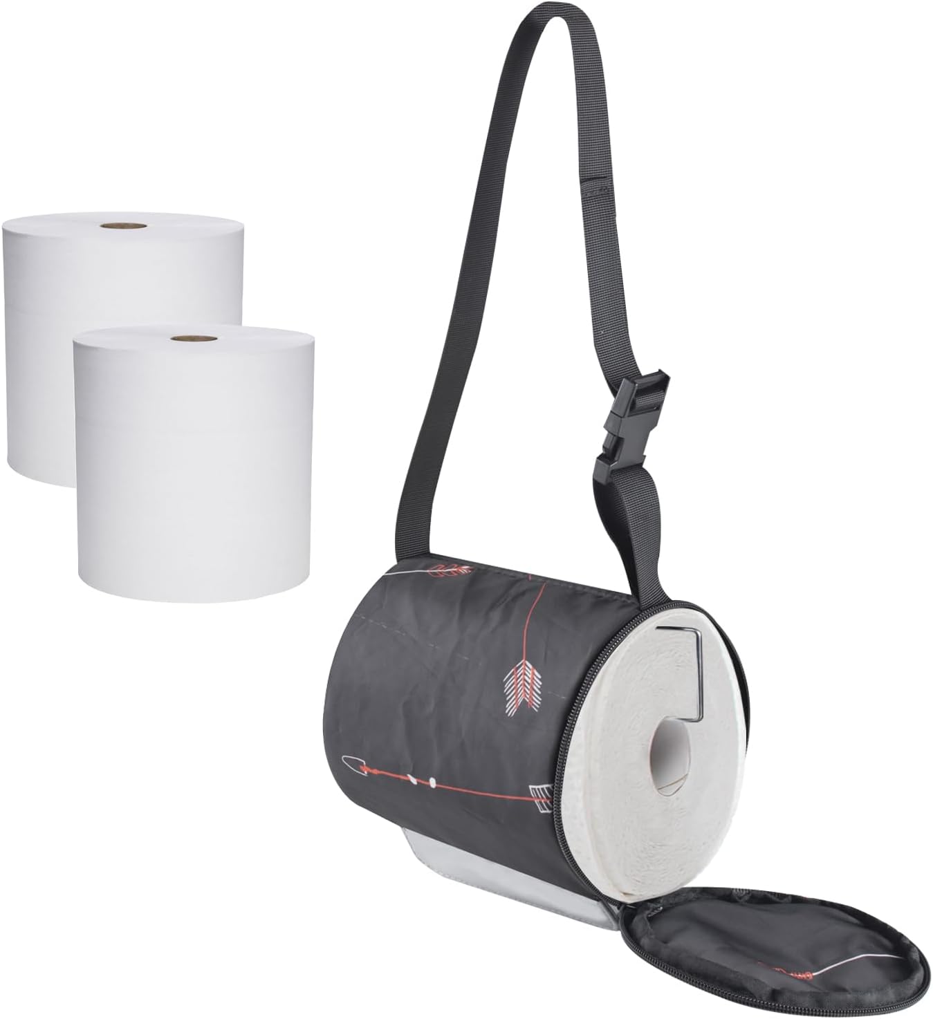 YUJHON Hanging Toilet Paper Holder with Waterproof Design
