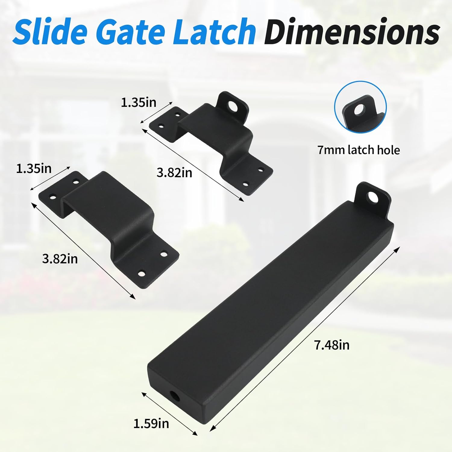 Dfnidy Outdoor Gate Latch