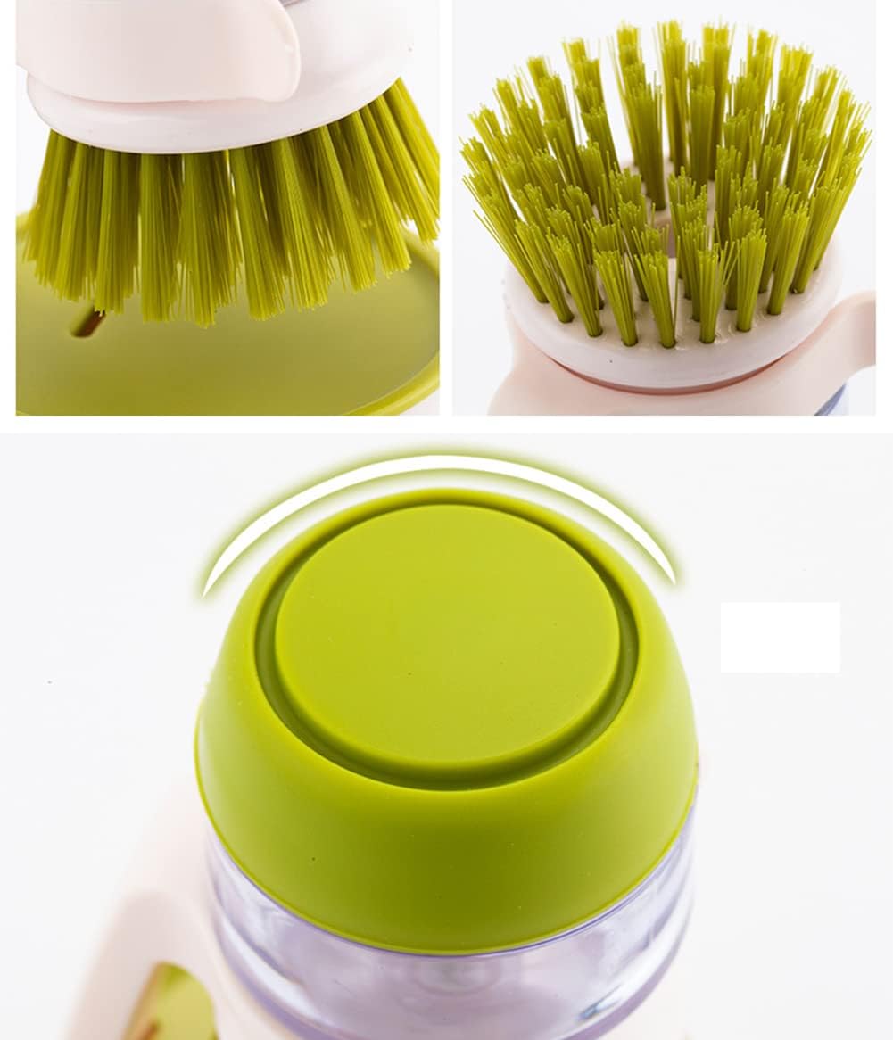 DHDestined Fateful Dish Brush with Soap Dispenser and Holder 1