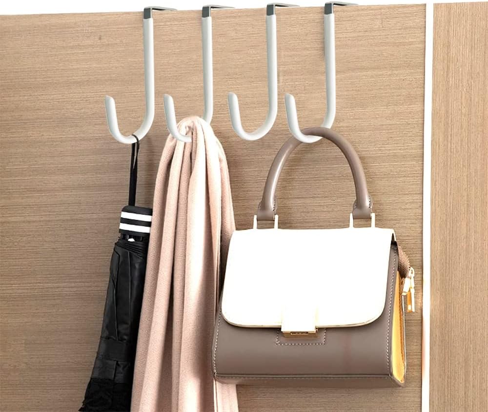 EUYIMOMO Door Hooks 12PCS Heavy Duty Metal