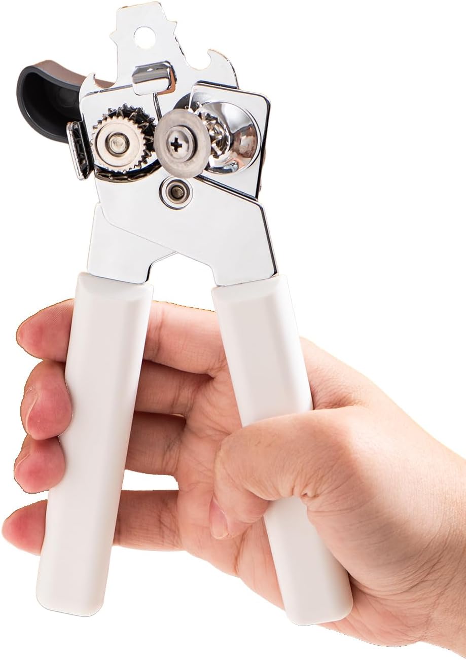 Wonforic Heavy Duty Stainless Steel Can Opener with Bottle Opener