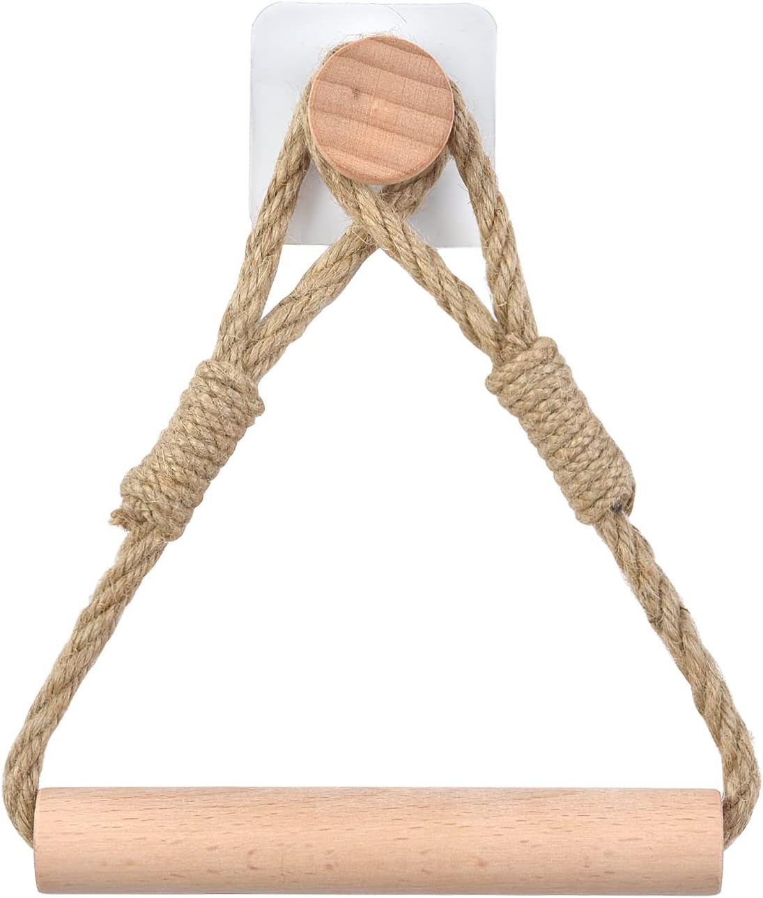 Moonlux Industrial Rope Toilet Paper Holder with Adhesive