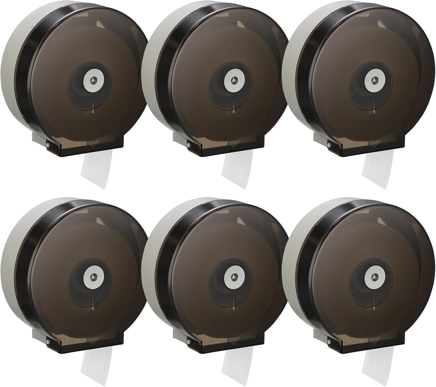 Layhit 6-Pack Wall-Mounted Toilet Paper Dispenser