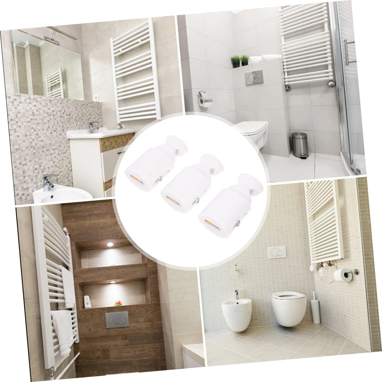 Space-Saving Towel Hooks for Radiator