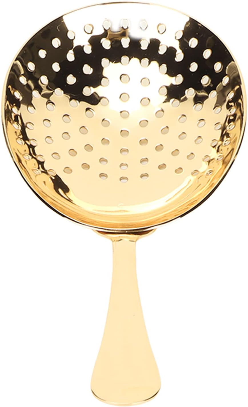 Tissting Gold Plated Julep Strainer Cocktail Tool
