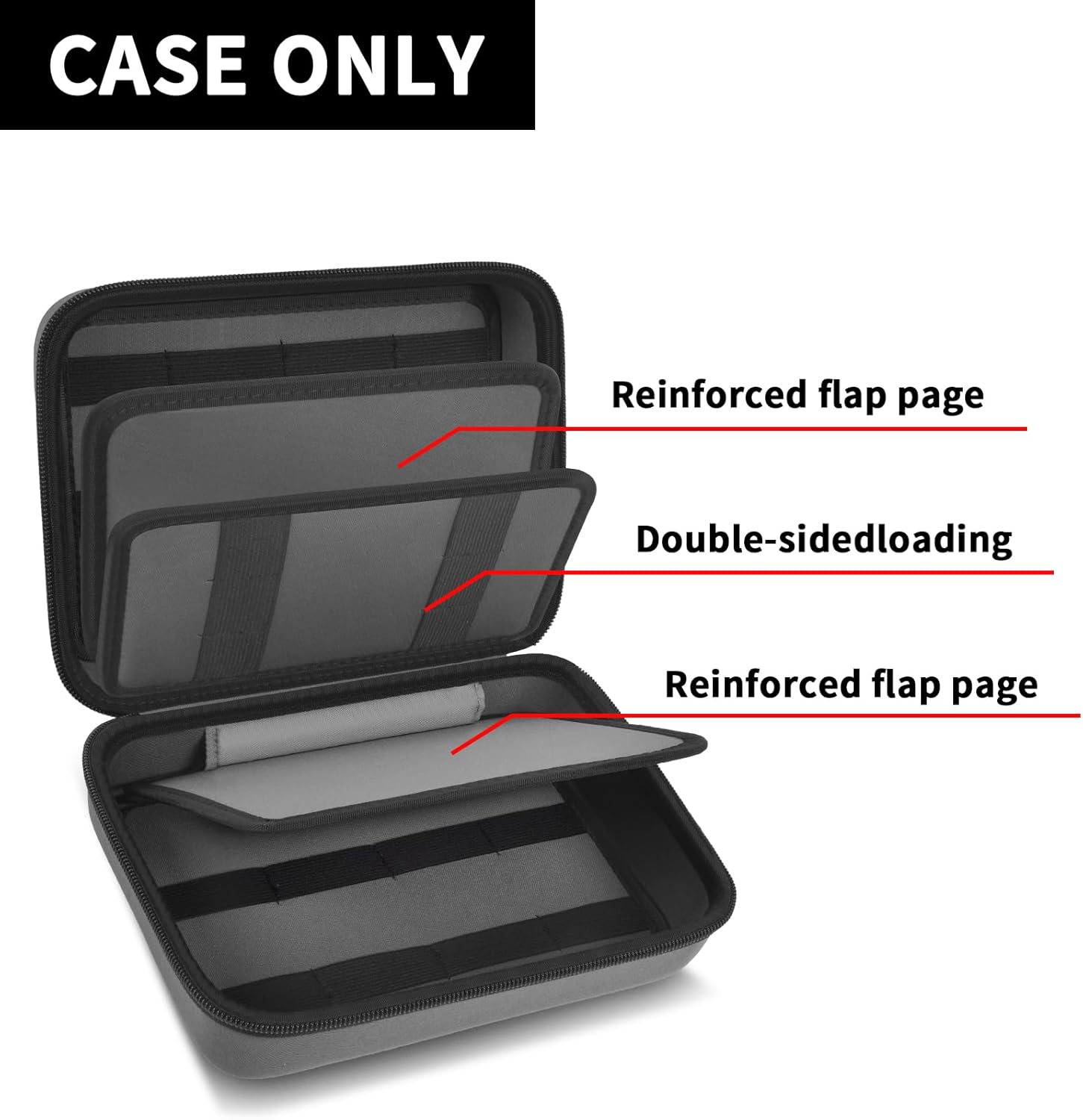 ANKHOH 4-Layer Knife Display Case for 24 Folding Knives