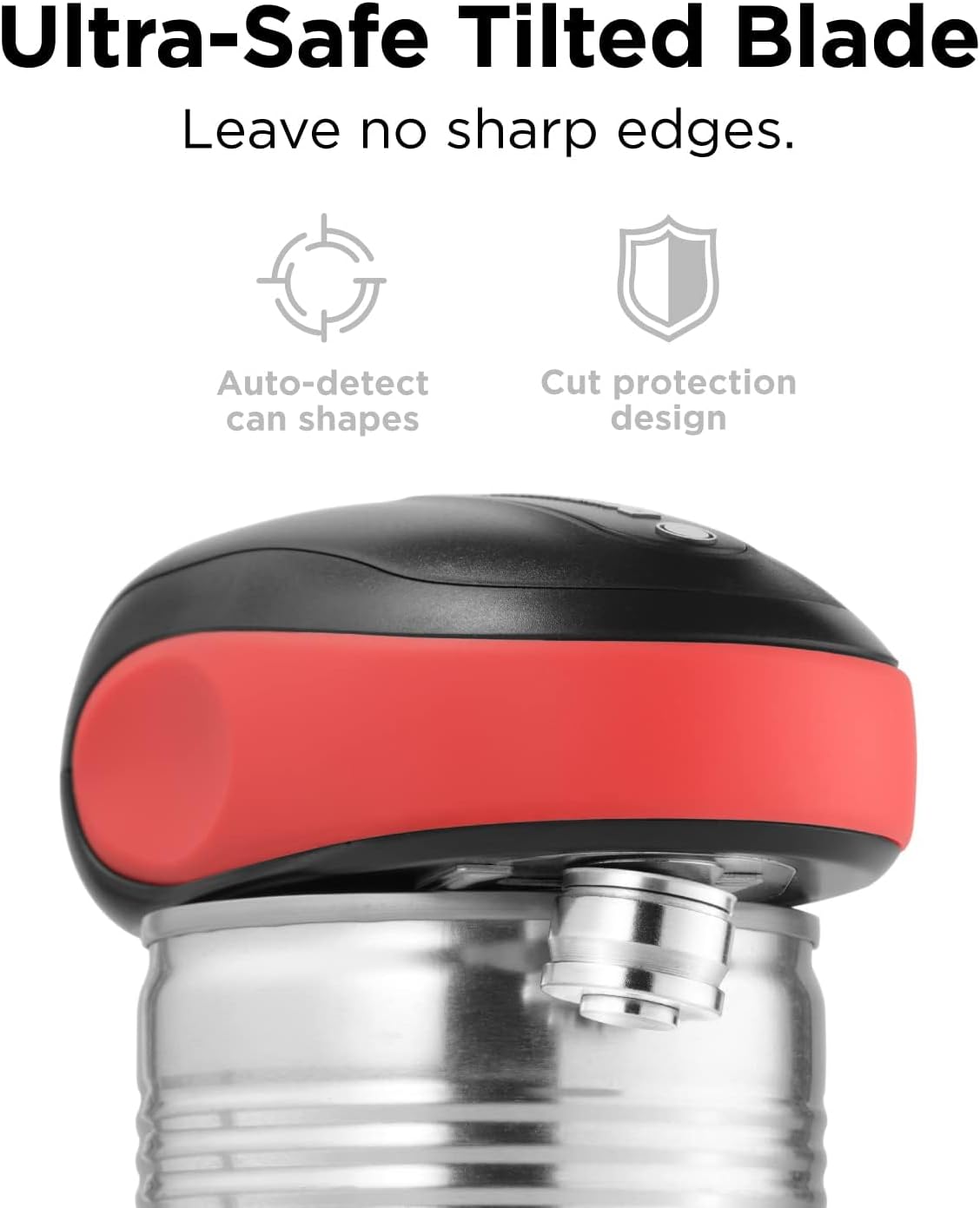 Kitchen Mama One-To-Go Electric Can Opener - Red