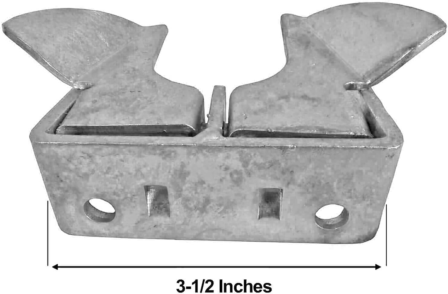 Wall-Mounted Butterfly Fork Latch Gate Hardware