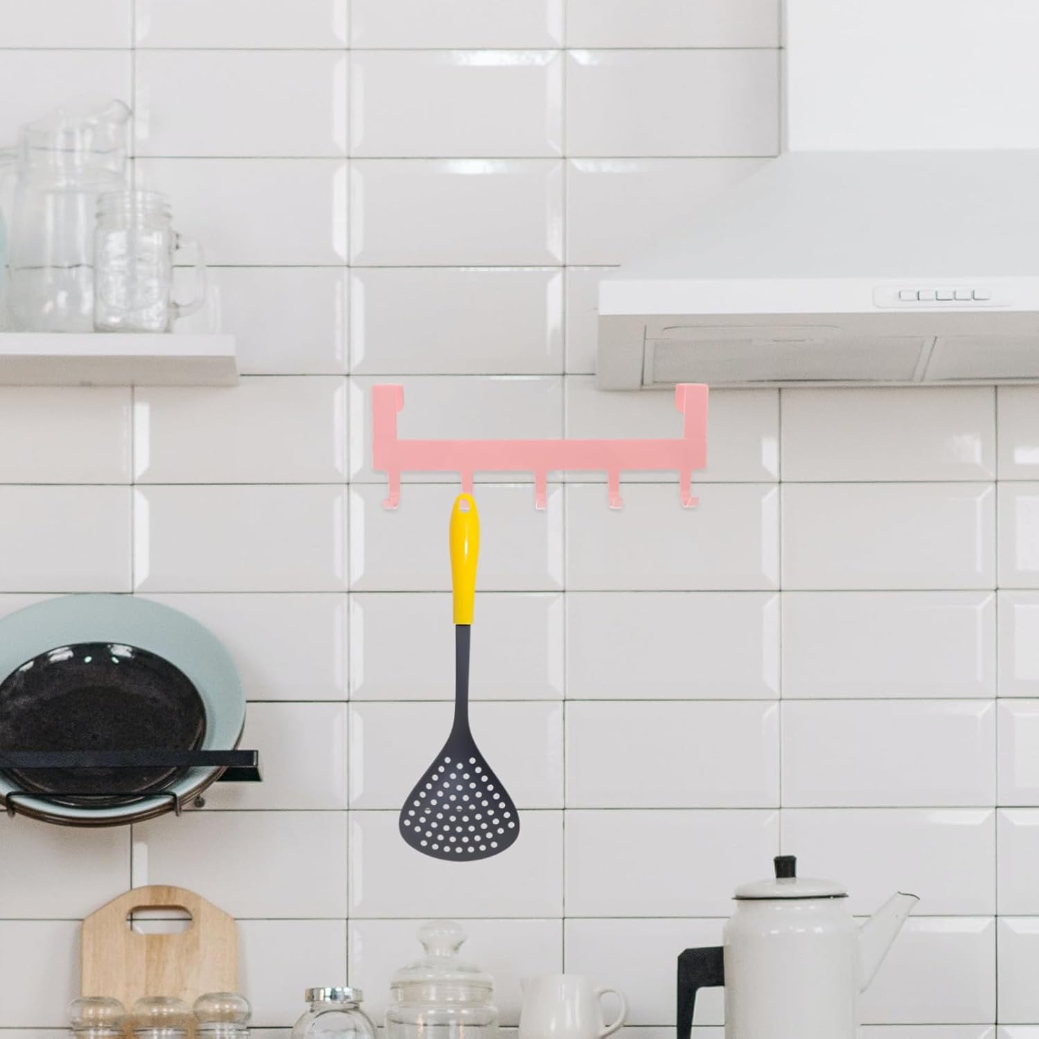 Mobestech Pink Robe Hook No Drill Easy Install 1