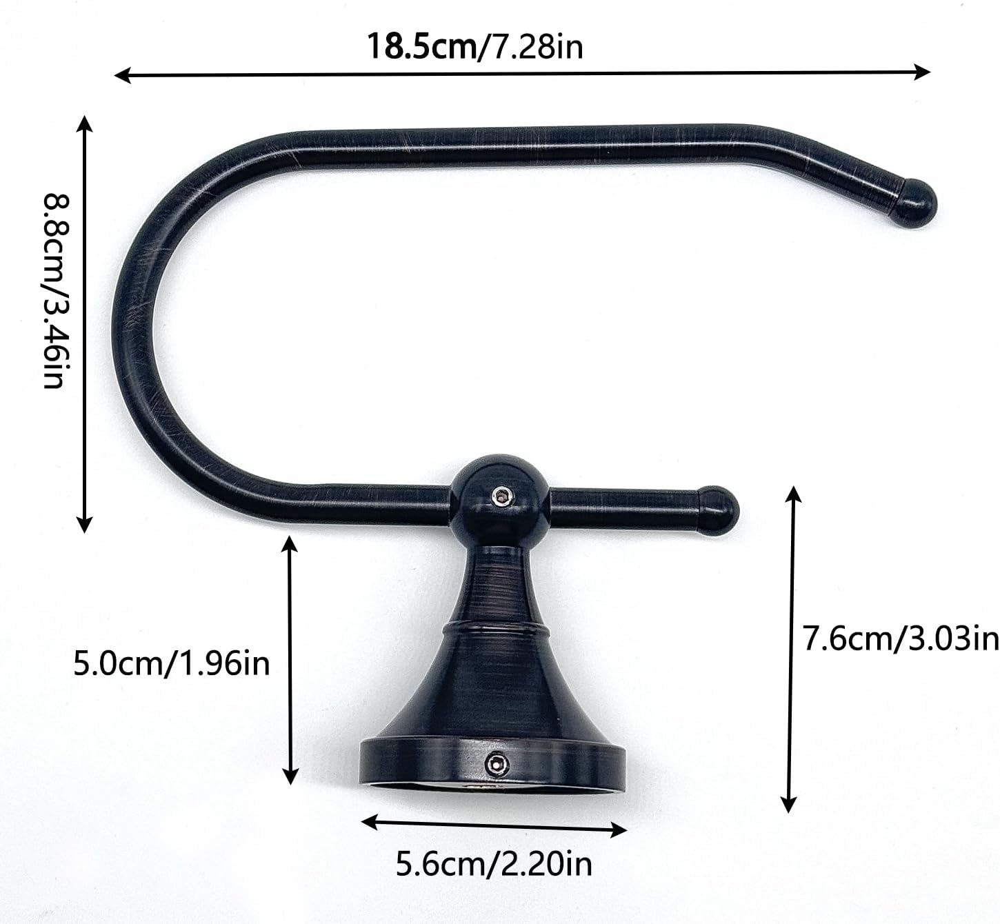 Celbon Brused Bronze Toilet Paper Holder Wall Mounted