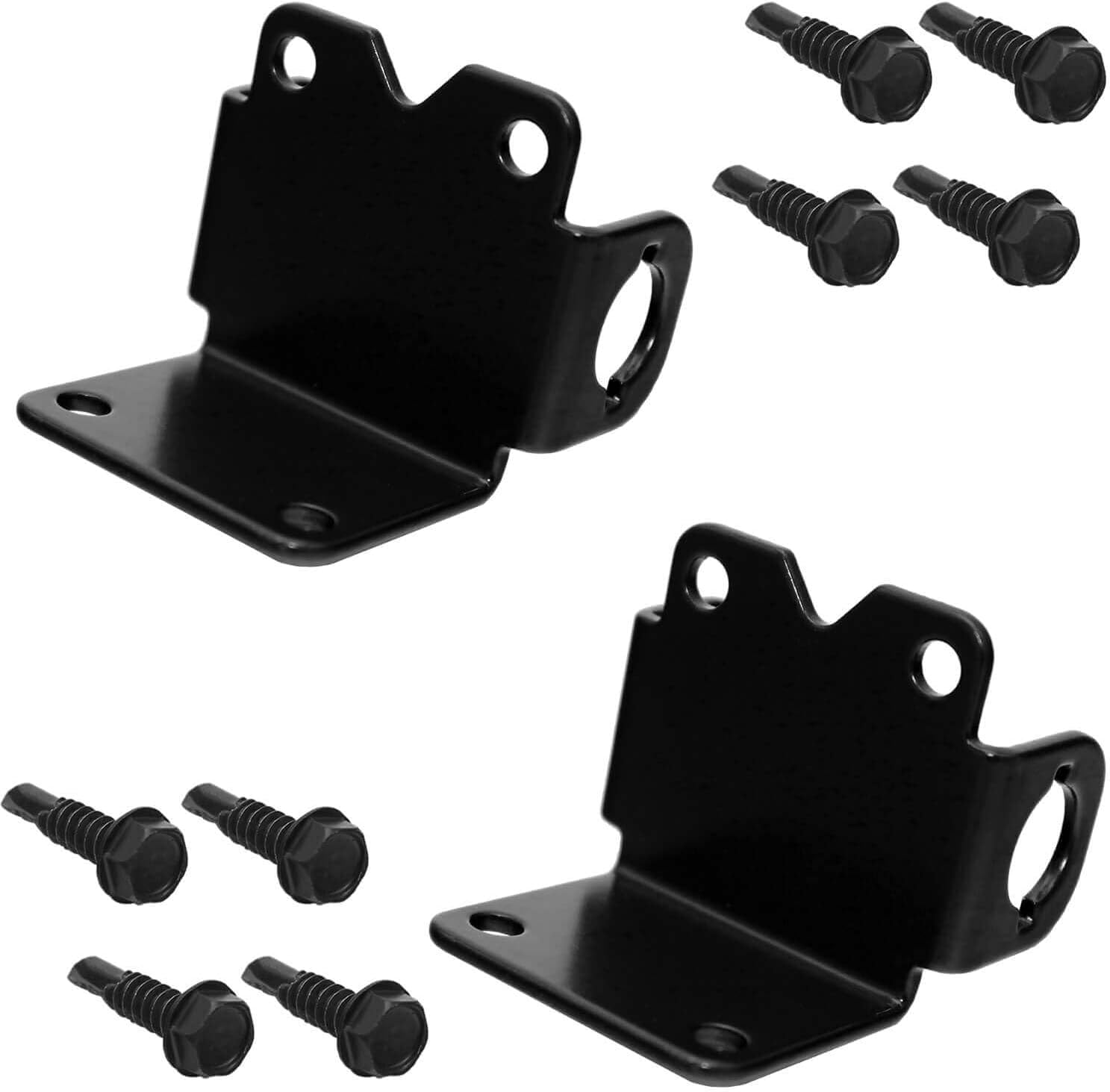 Reliable 24 Stainless Steel Vinyl Gate Drop Rod Black Powder Coated