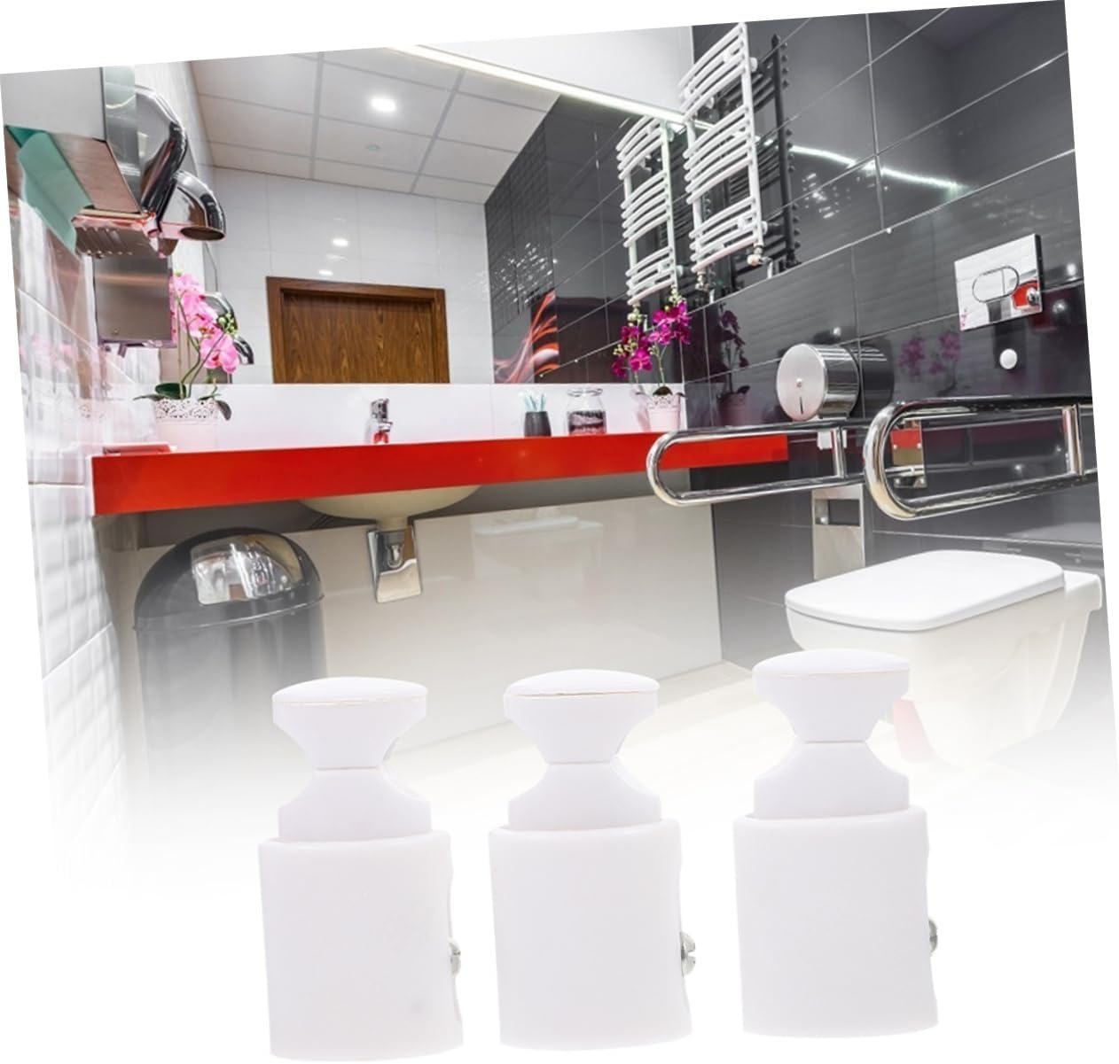 ABOOFAN 3pcs Radiator Hook Holder Bathroom Towel Racks
