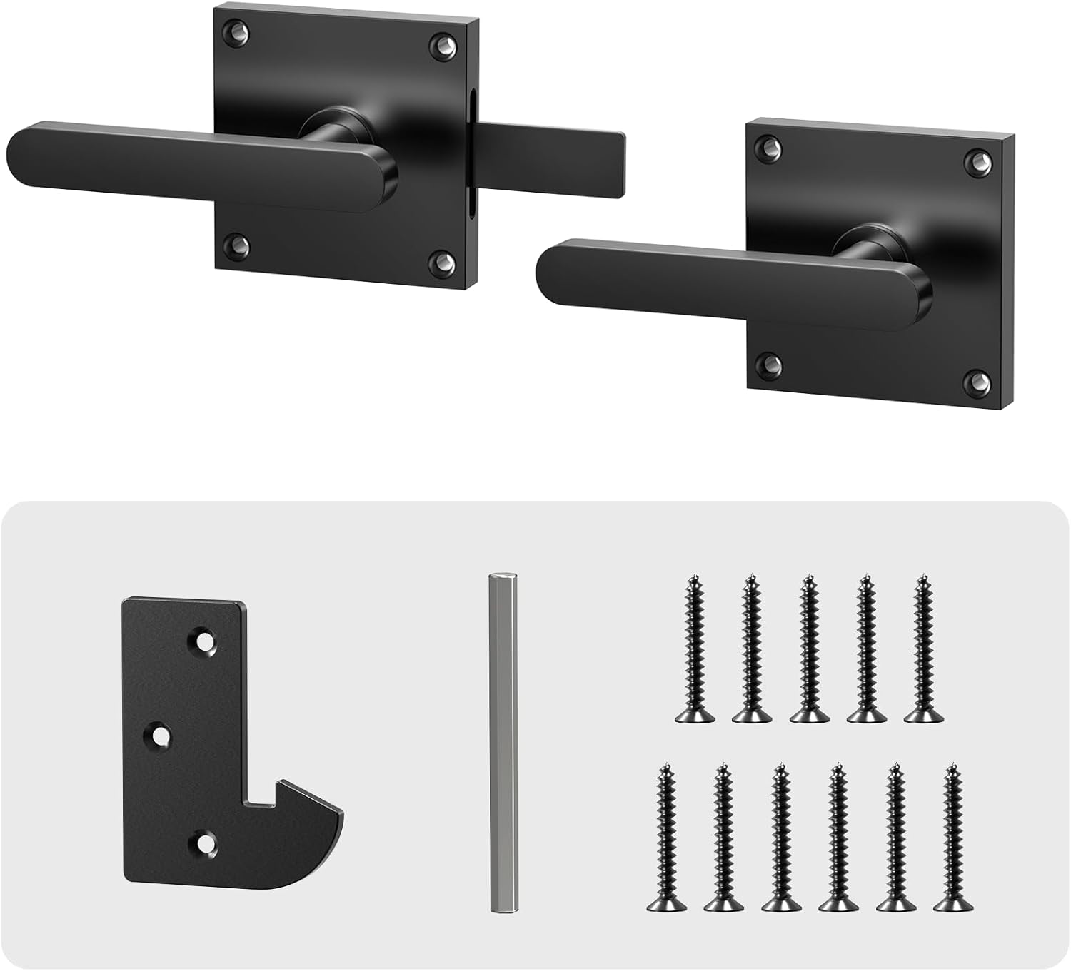 Sturdy Durable Wooden Fence Gate Latch
