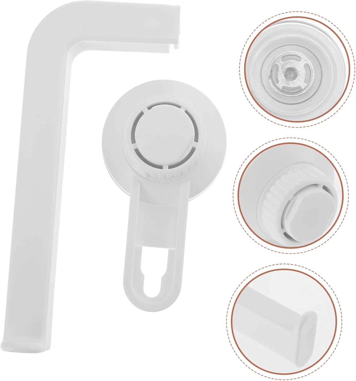 Lurrose Suction Toilet Paper Holder for Bathroom Kitchen and Living Room