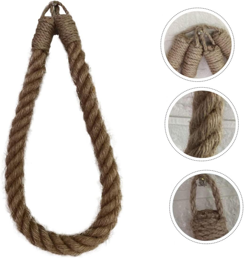 Rustic Hanging Toilet Paper Holder for Home Use
