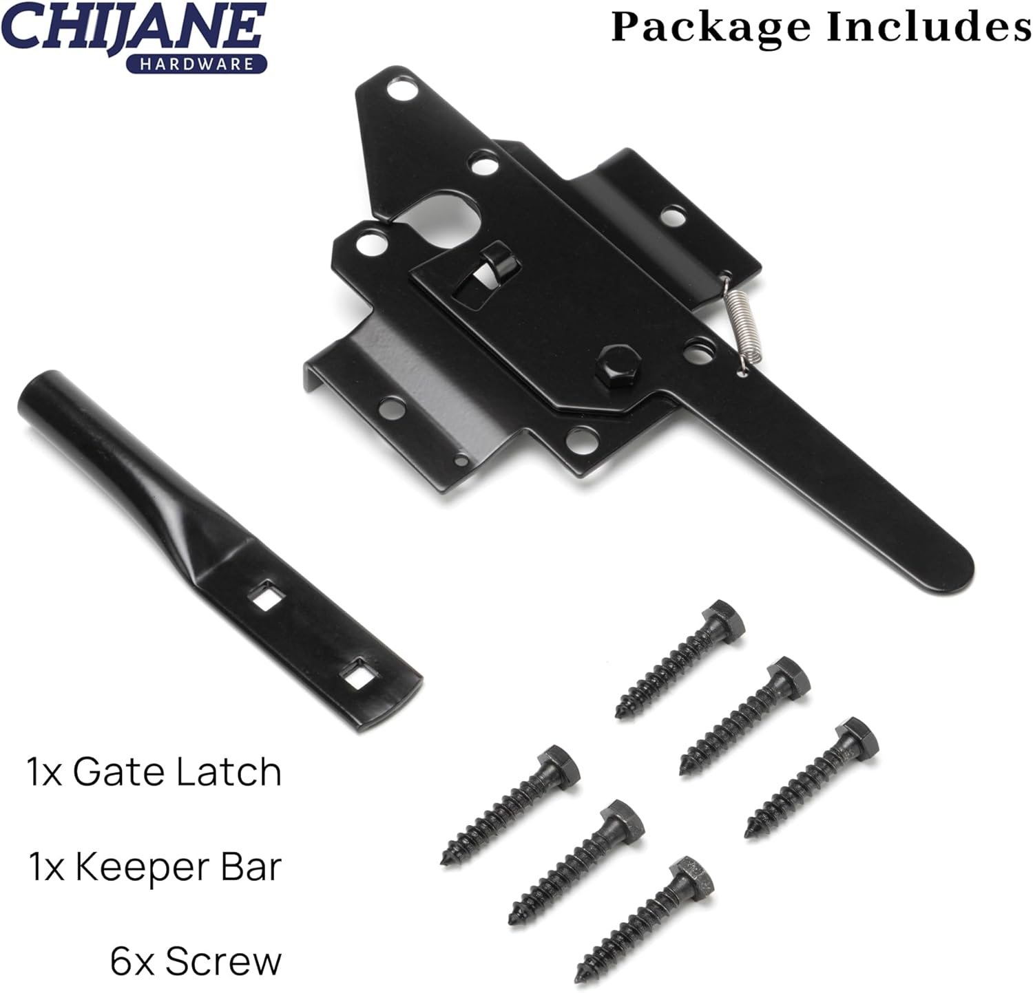 Heavy-Duty Fence Latch Self-Closing Automatic Door Safety
